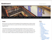 Tablet Screenshot of gedetineerd.com